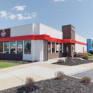 3 Quick Facts of a past project of ours: this was an 8week renovation. We did this renovation while Arby’s was open for business, and this project was completed for one of our repeat clients!
.
.
#arbys #fastfood #renovation #construction #indianaconstruction #repeatclient #exteriorfacade #commercialproject #chainrestaurant