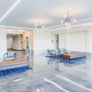 Just a sample of part of the project for a corporate building in Deerfield we completed in 2020!
.
.
#building #chicagoconstruction #lobby #commercialbuilding #headquarters #concretefloors #customlighting #commercialfurniture